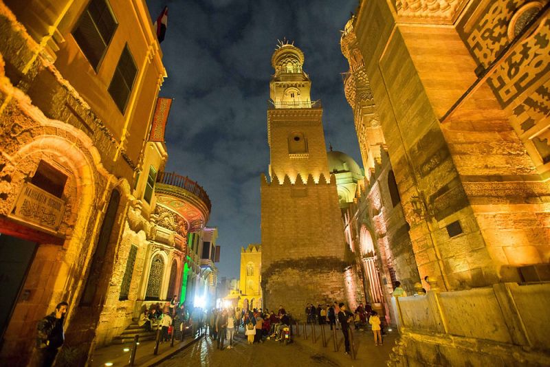 Stroll through the lively streets of al moez on a Cairo Day Tour